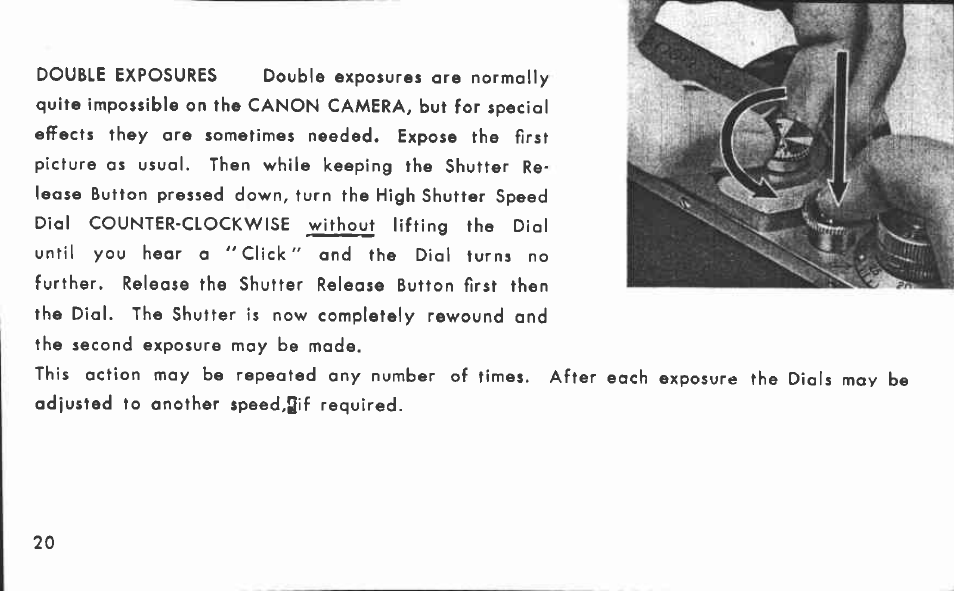 Canon III-A User Manual | Page 21 / 61