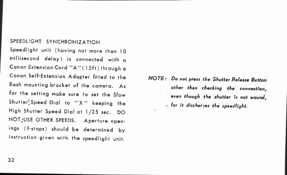 Canon III-A User Manual | Page 33 / 61