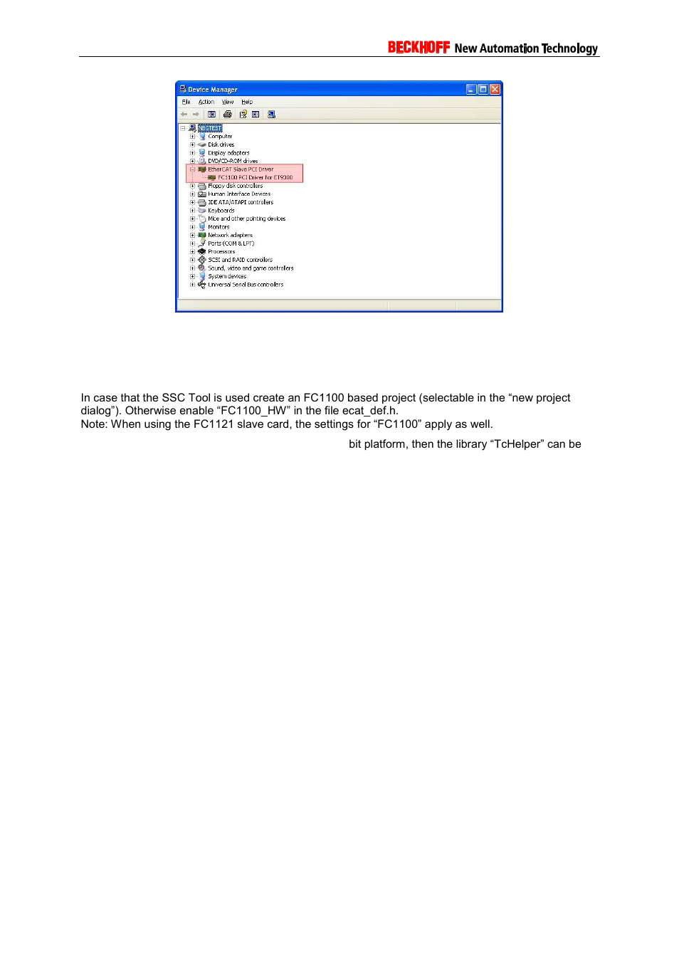 2 slave software, Slave software, Figure 12) | BECKHOFF FC1100 User Manual | Page 14 / 15