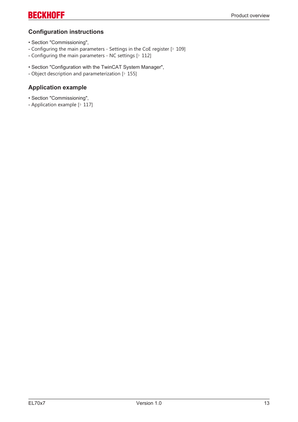 BECKHOFF EL7037 User Manual | Page 13 / 227