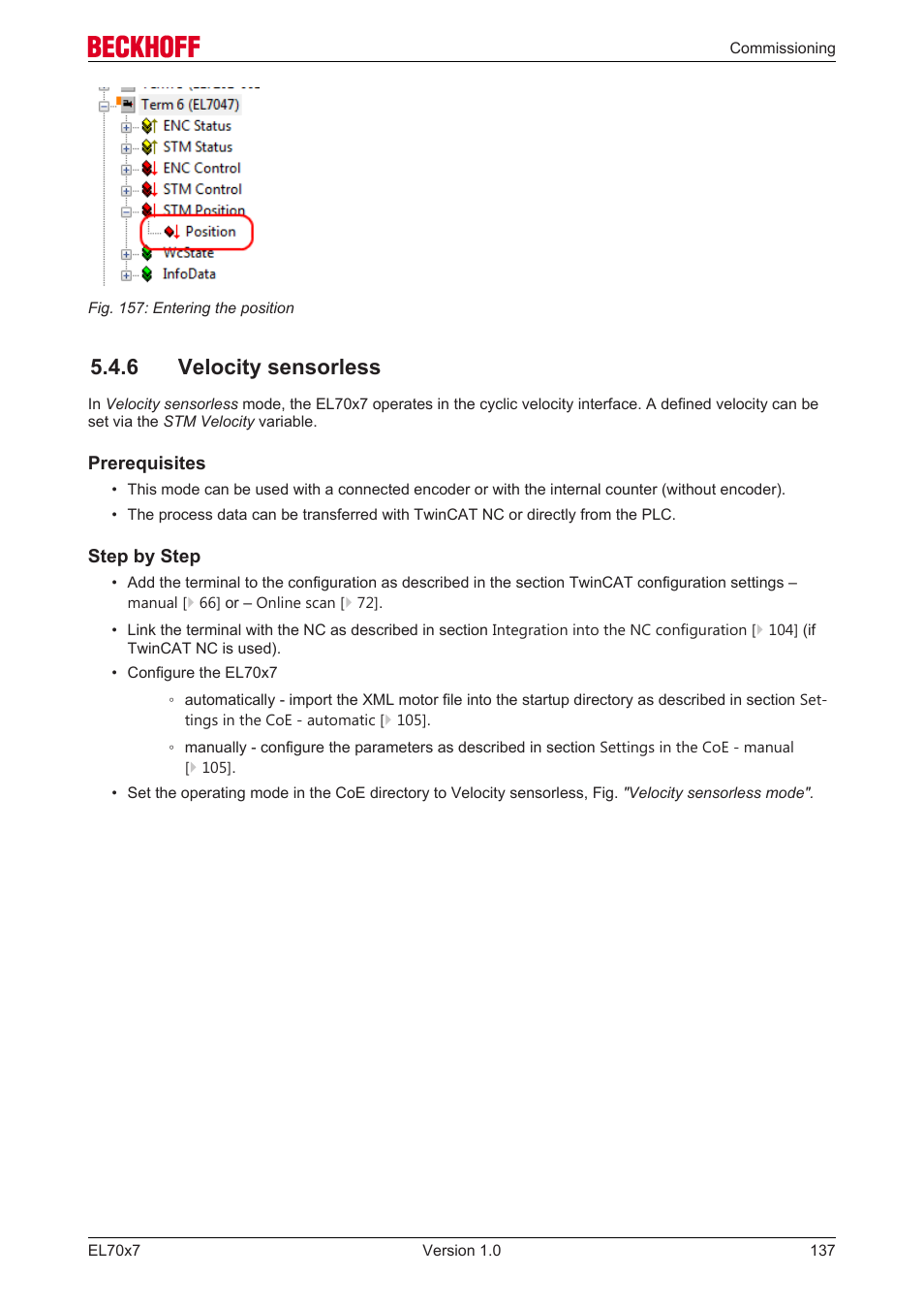 6 velocity sensorless | BECKHOFF EL7037 User Manual | Page 137 / 227