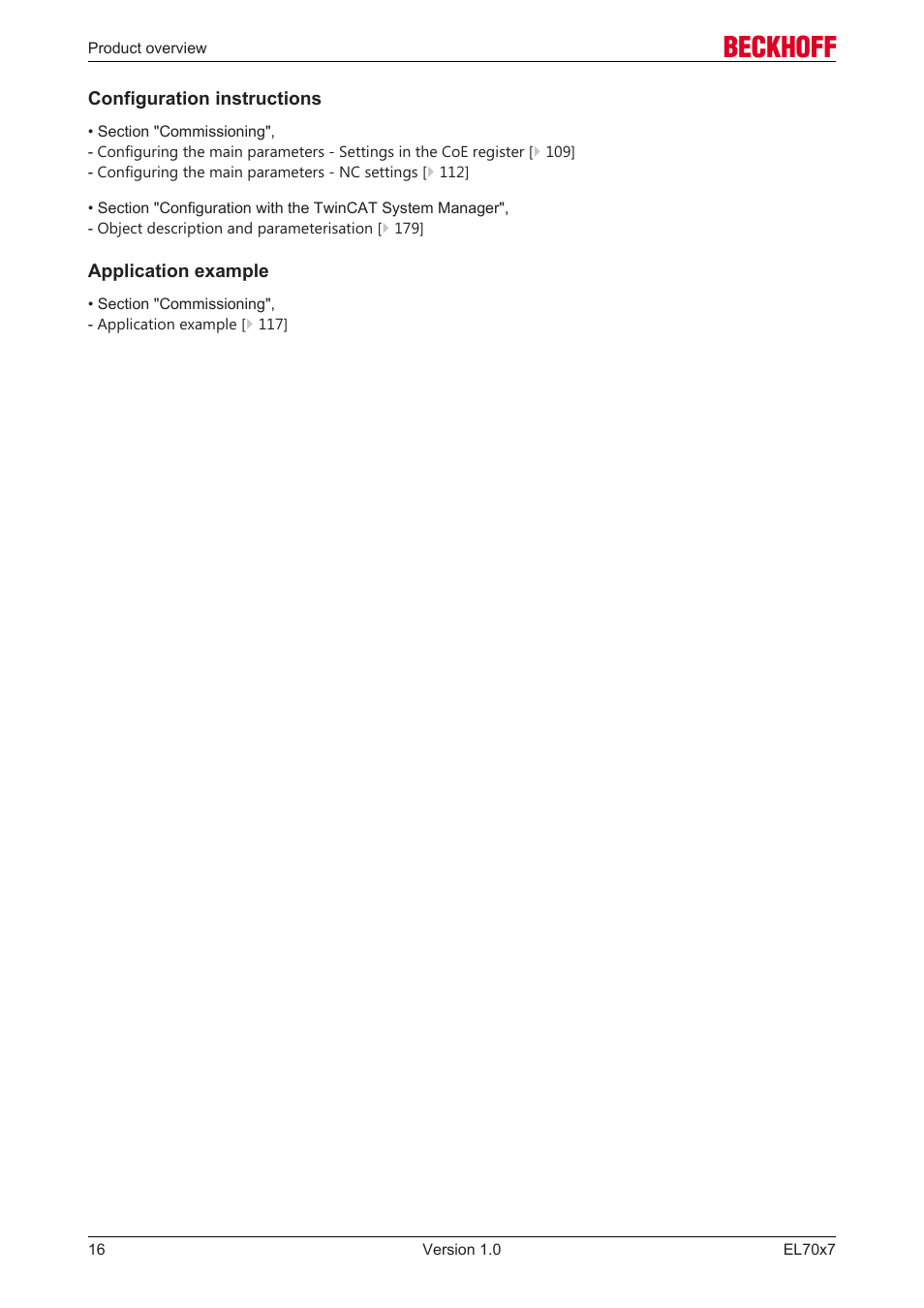 BECKHOFF EL7037 User Manual | Page 16 / 227