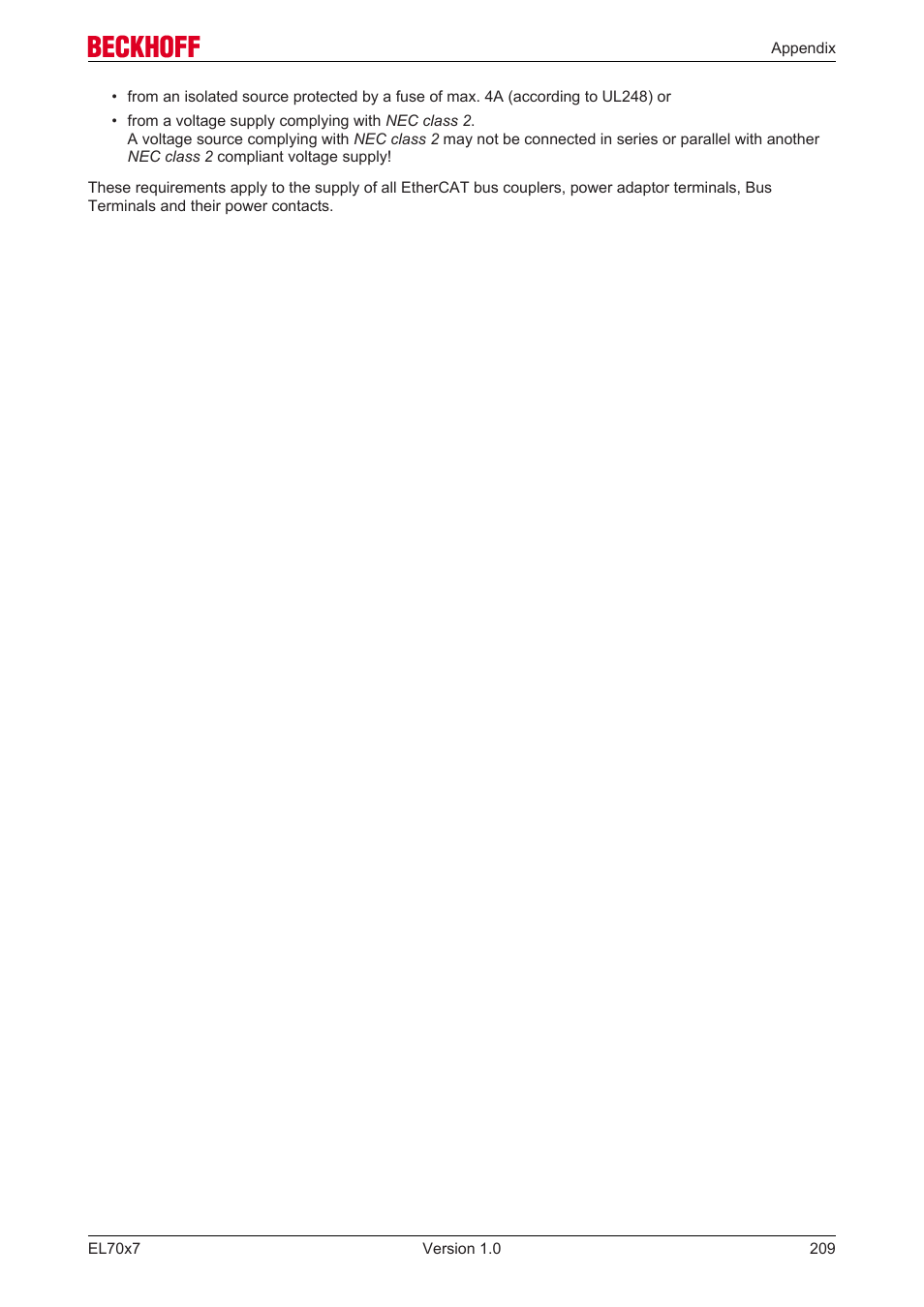 BECKHOFF EL7037 User Manual | Page 209 / 227