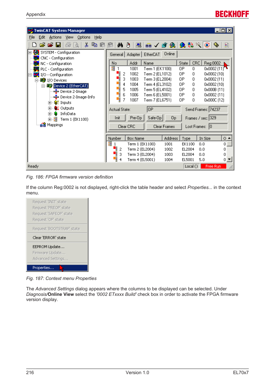 BECKHOFF EL7037 User Manual | Page 216 / 227