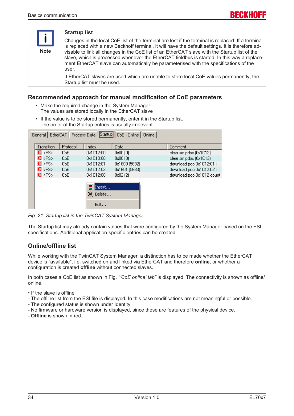 BECKHOFF EL7037 User Manual | Page 34 / 227