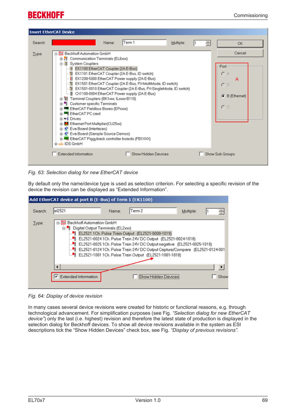 BECKHOFF EL7037 User Manual | Page 69 / 227