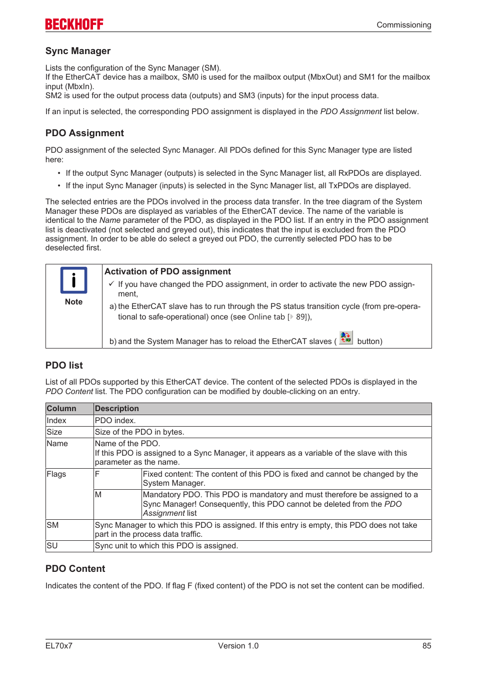 BECKHOFF EL7037 User Manual | Page 85 / 227