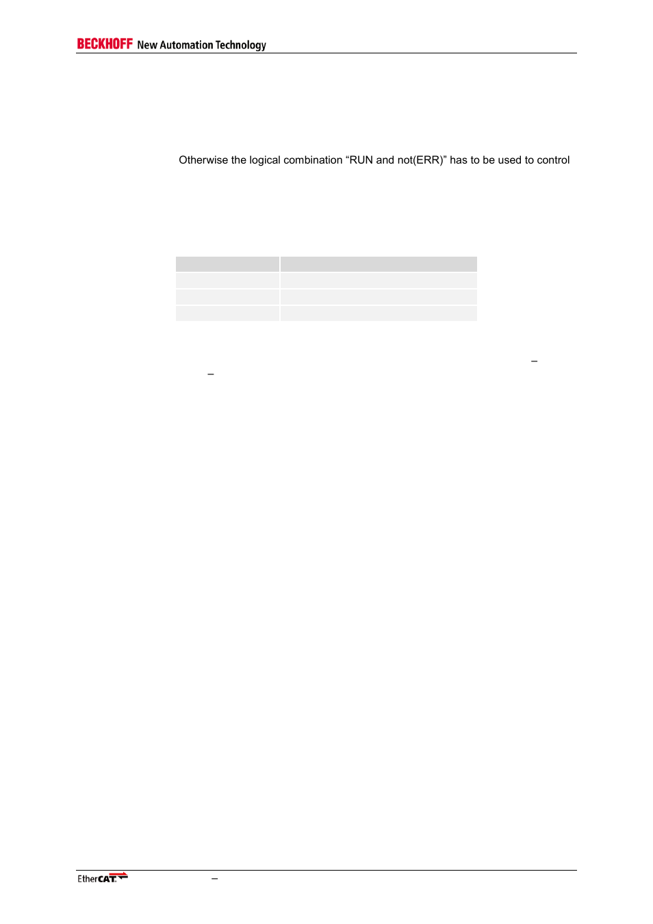 3 state led and state_run led signal, 4 linkact led, State led and state_run led signal | Linkact led, Table 56: linkact led states | BECKHOFF EtherCAT Technology Section I User Manual | Page 109 / 116