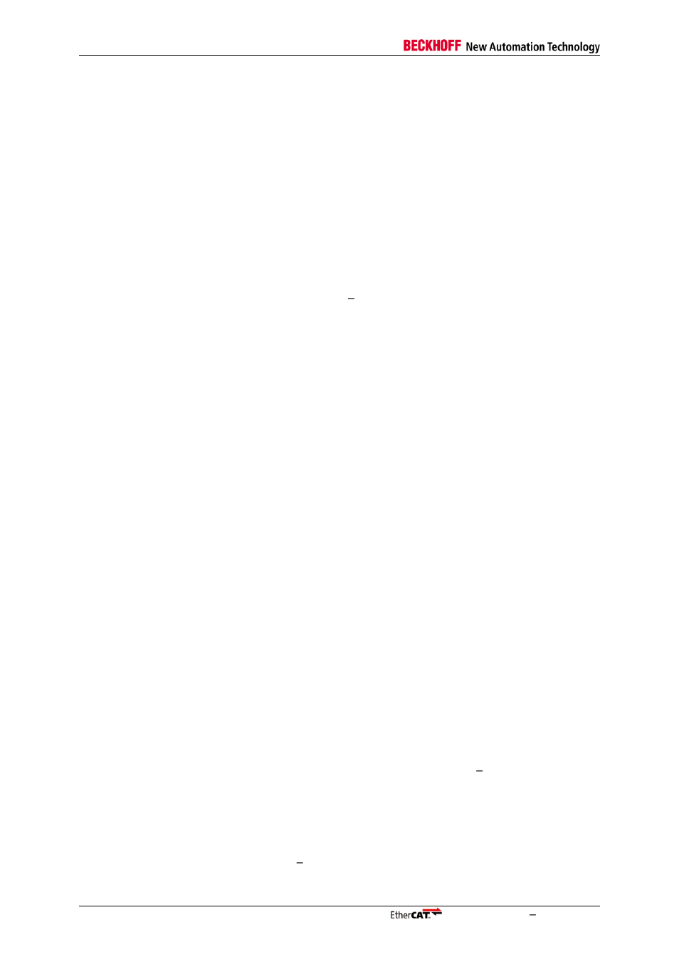 BECKHOFF EtherCAT Technology Section I User Manual | Page 16 / 116