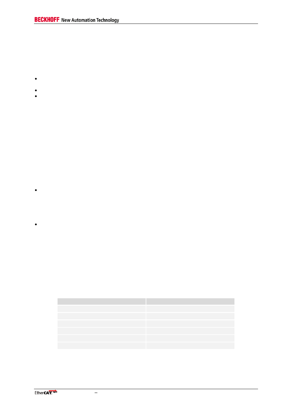 8 syncmanager, Syncmanager, Table 23: syncmanager register overview | BECKHOFF EtherCAT Technology Section I User Manual | Page 61 / 116