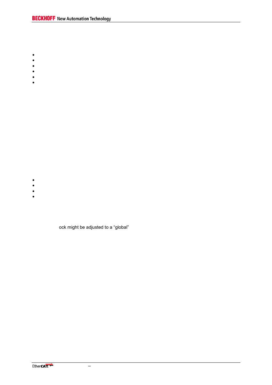 9 distributed clocks, 1 clock synchronization, Distributed clocks | Clock synchronization | BECKHOFF EtherCAT Technology Section I User Manual | Page 67 / 116