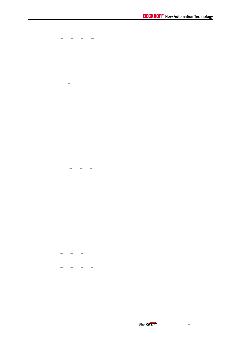 BECKHOFF EtherCAT Technology Section I User Manual | Page 74 / 116