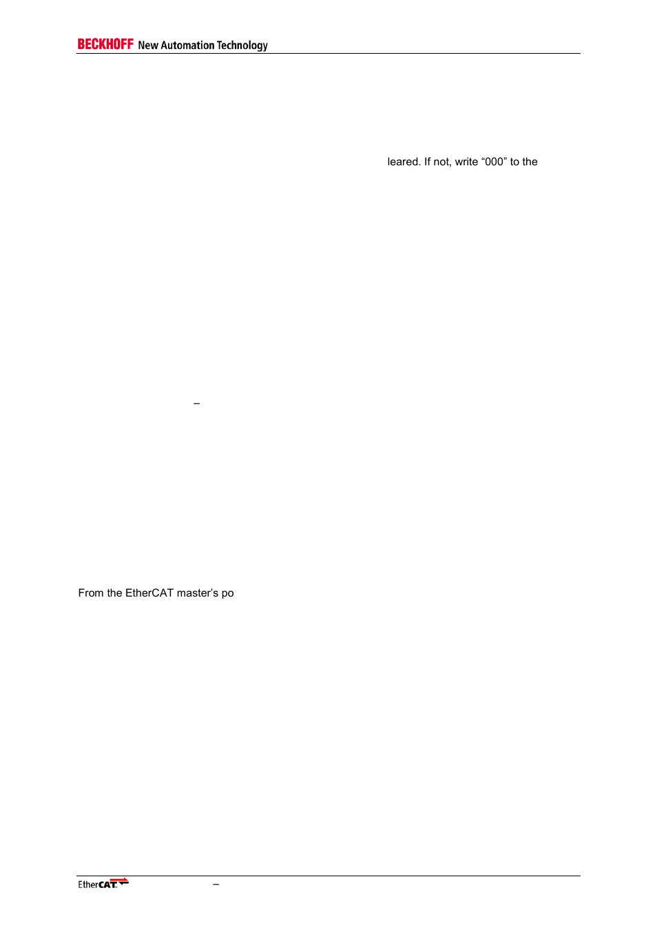 3 read/write/reload example, 4 eeprom emulation, Read/write/reload example | Eeprom emulation | BECKHOFF EtherCAT Technology Section I User Manual | Page 97 / 116