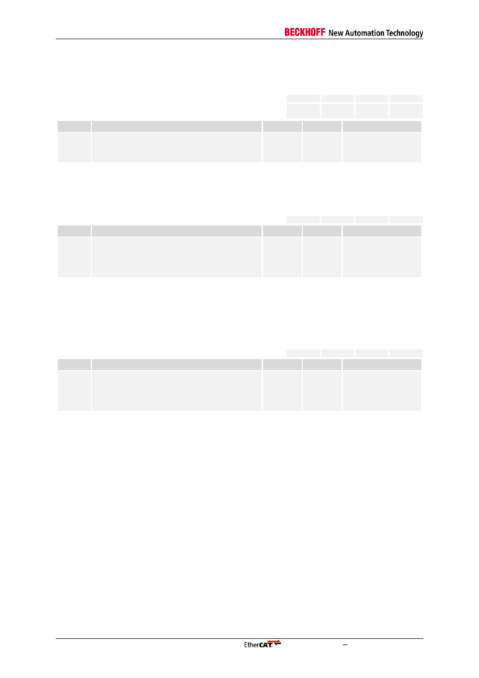 39 watchdog divider (0x0400:0x0401), 40 watchdog time pdi (0x0410:0x0411), 41 watchdog time process data (0x0420:0x0421) | Watchdog divider (0x0400:0x0401), Watchdog time pdi (0x0410:0x0411), Watchdog time process data (0x0420:0x0421), Watchdogs, 0x0400:0x0401, Watchdog divider, 0x0410:0x0411 | BECKHOFF EtherCAT Registers Section II User Manual | Page 56 / 98