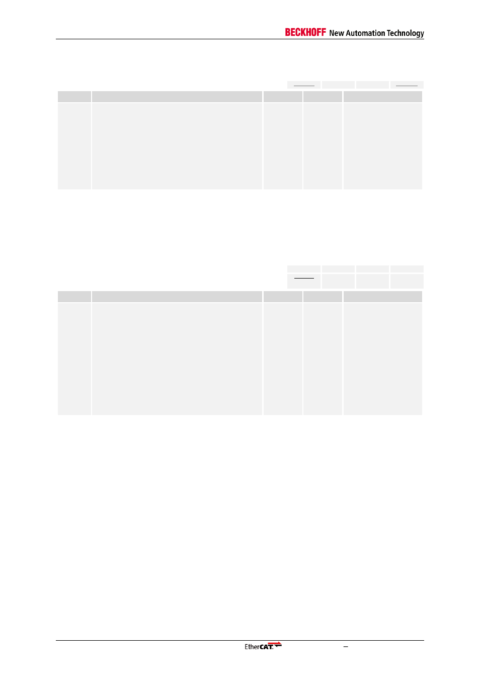 0x090c:0x090f, Receive time port 3, 0x0918:0x091f | Receive time ecat processing unit | BECKHOFF EtherCAT Registers Section II User Manual | Page 74 / 98