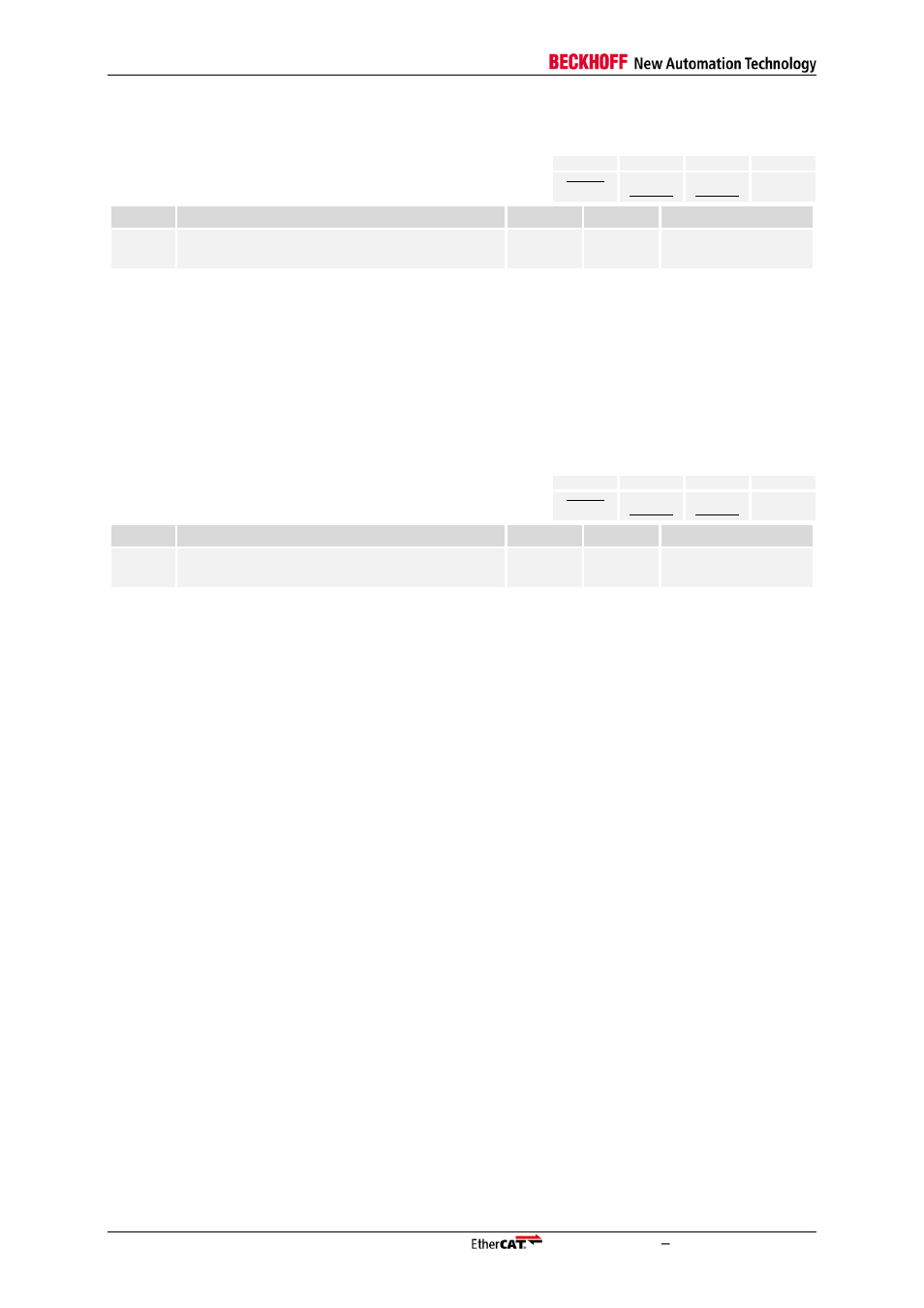 0x09c0:0x09c7, Latch1 time positive edge, 0x09c8:0x09cf | Latch1 time negative edge | BECKHOFF EtherCAT Registers Section II User Manual | Page 86 / 98