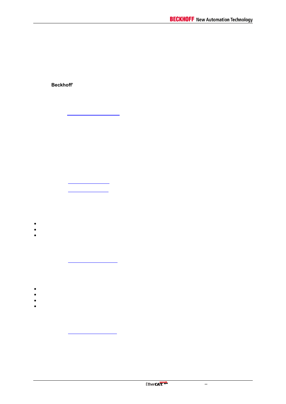5 appendix, 1 support and service, 1 beckhoff’s branch offices and representatives | 2 beckhoff headquarters, Appendix, Support and service, Beckhoff’s branch offices and representatives, Beckhoff headquarters | BECKHOFF EtherCAT Registers Section II User Manual | Page 98 / 98