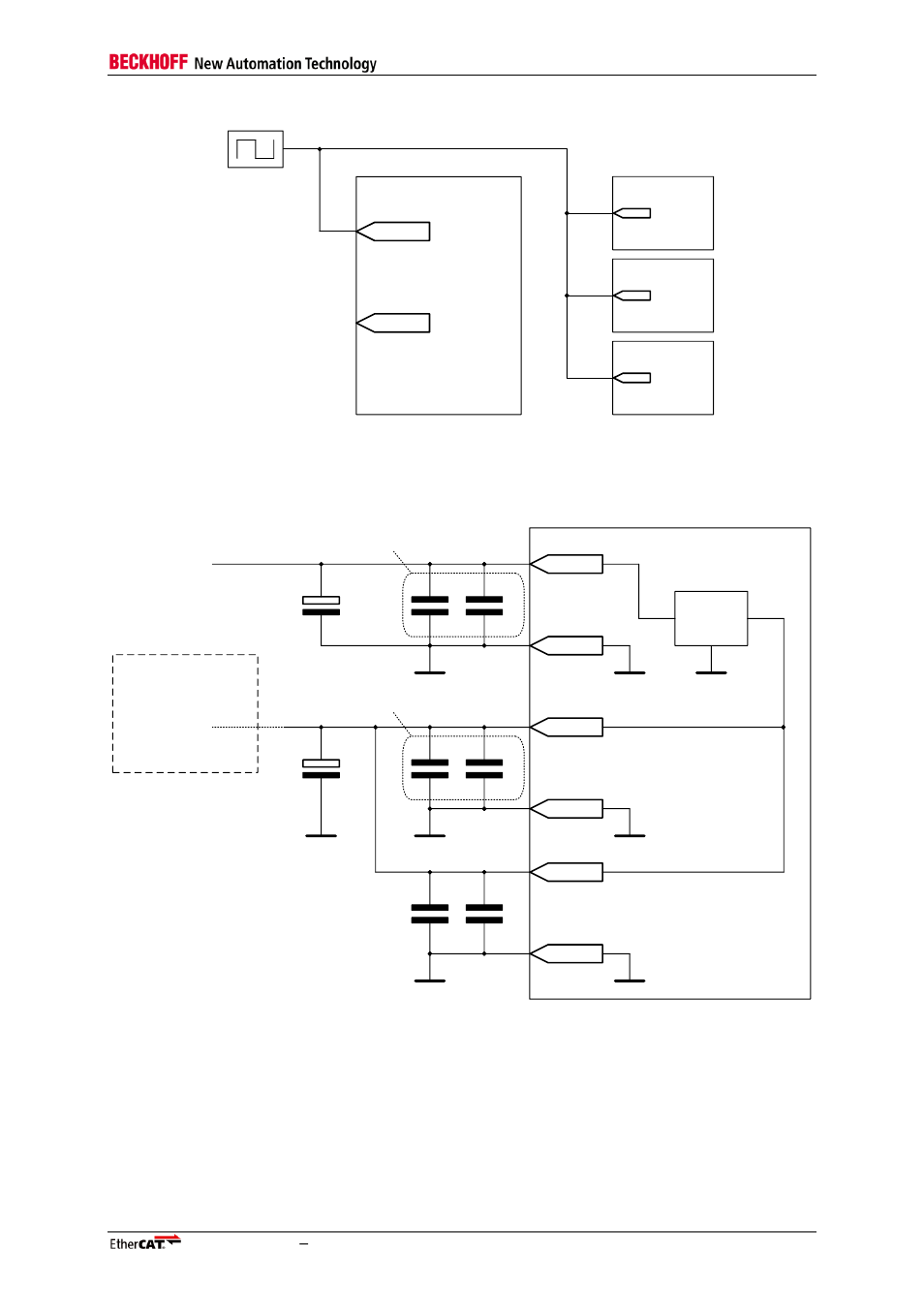 2 power supply, Power supply, Figure 46: et1100 power supply | BECKHOFF ET1100 User Manual | Page 103 / 119