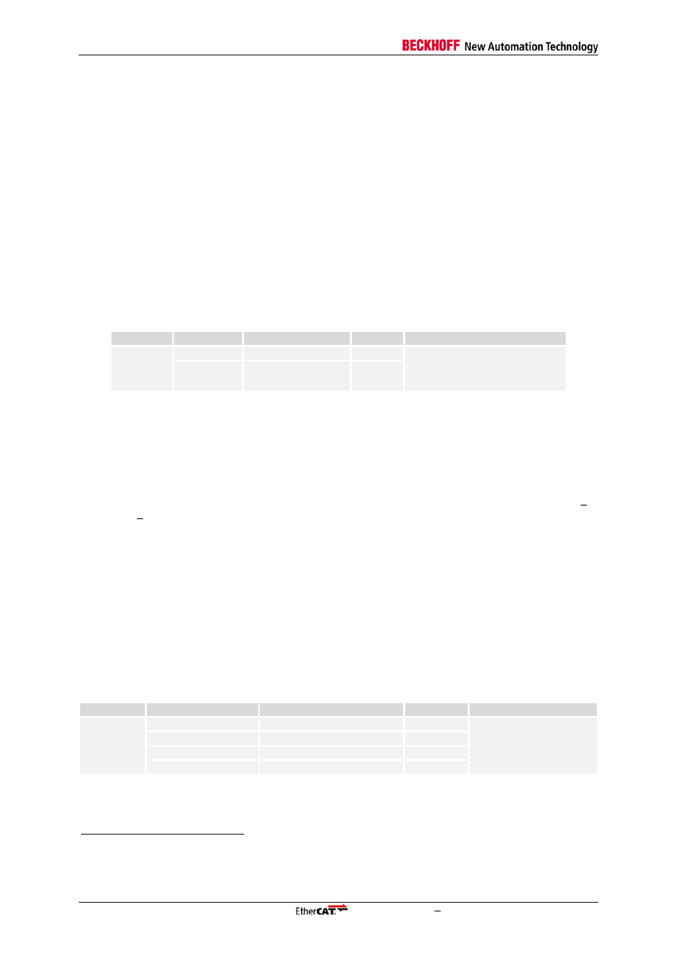 2 configuration pins, 1 port mode, 2 port configuration | Configuration pins, Port mode, Port configuration, Table 11: port mode, Table 12: port configuration | BECKHOFF ET1100 User Manual | Page 28 / 119