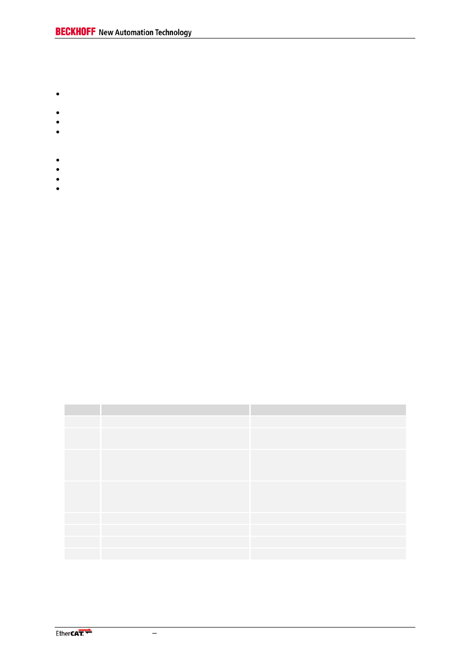 9 spi access errors and spi status flag, 10 eeprom_loaded, 11 2 byte and 4 byte spi masters | Spi access errors and spi status flag, Eeprom_loaded, 2 byte and 4 byte spi masters | BECKHOFF ET1100 User Manual | Page 73 / 119