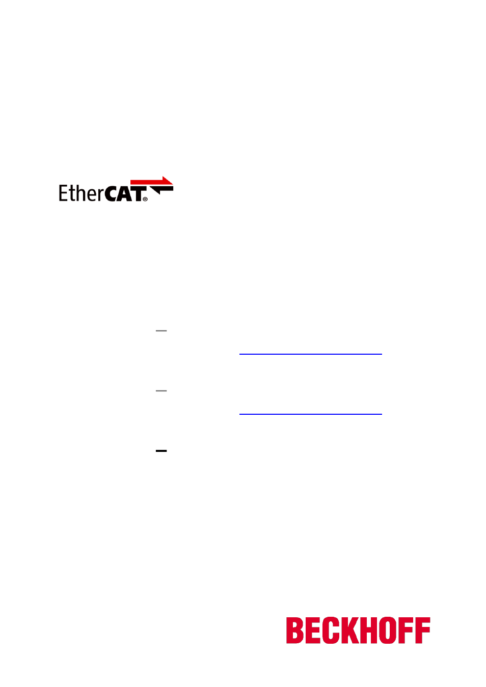 BECKHOFF ET1200 User Manual | 70 pages