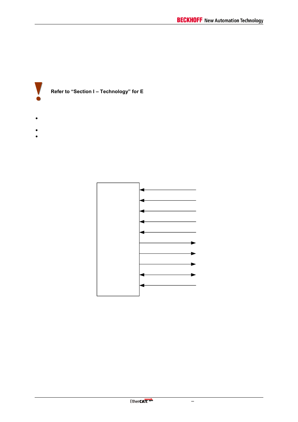 4 mii interface, 1 mii interface signals, Mii interface | Mii interface signals, Figure 3: mii interface signals | BECKHOFF ET1200 User Manual | Page 34 / 70