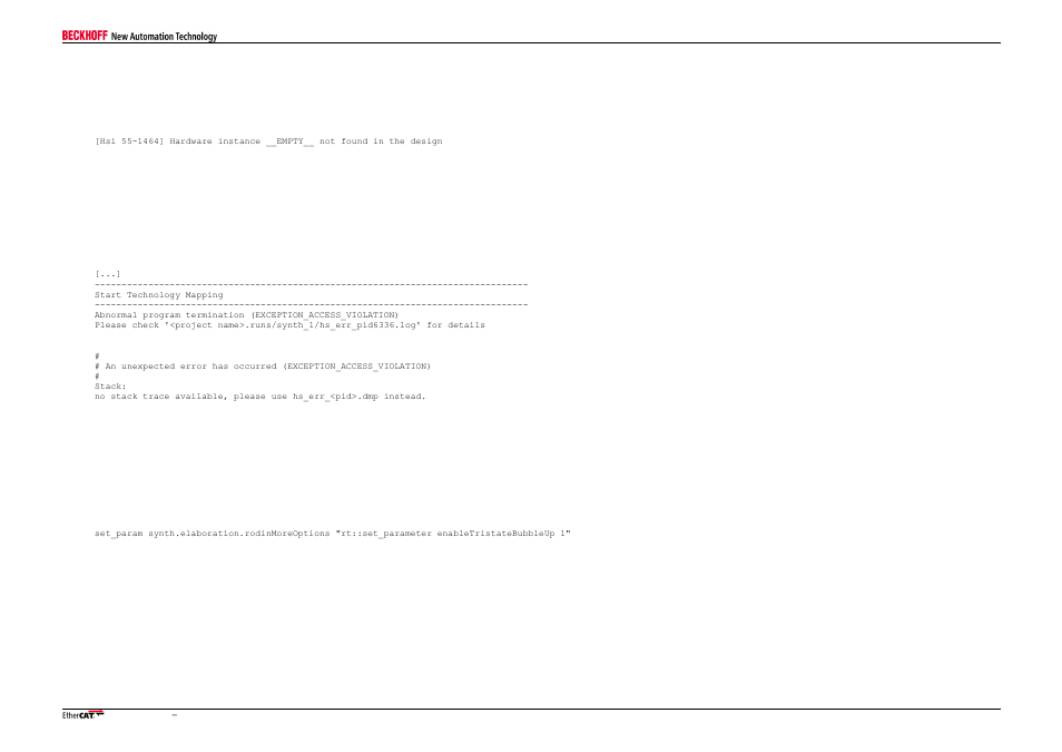 3 vivado 2014, Vivado 2014 | BECKHOFF EtherCAT IPCore Section III User Manual | Page 13 / 16