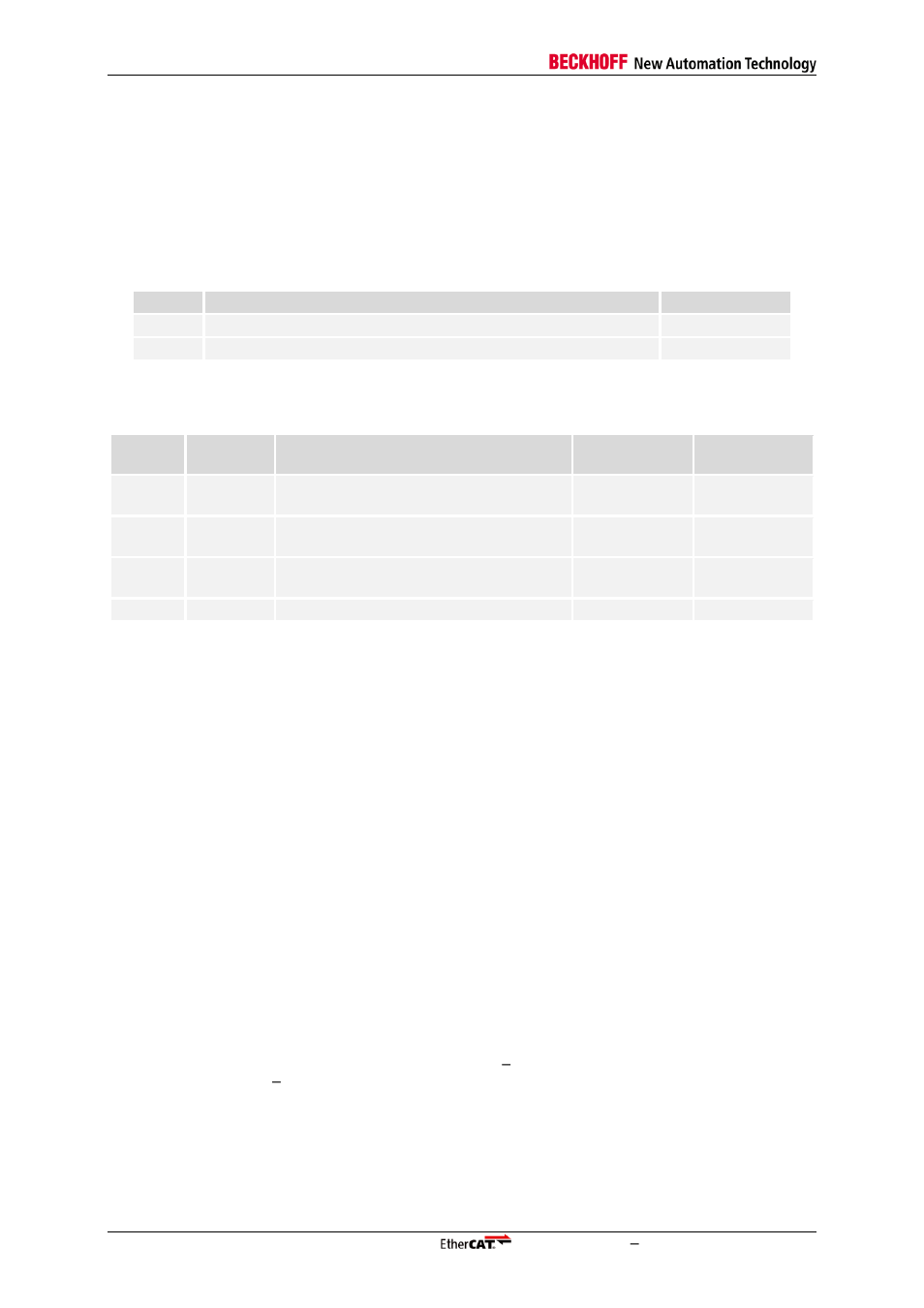 3 µcontroller access, 4 write access, 5 read access | Μcontroller access, Write access, Read access, Table 55: 8 bit µcontroller interface access types | BECKHOFF EtherCAT IP Core for Xilinx FPGAs v3.00k User Manual | Page 122 / 144