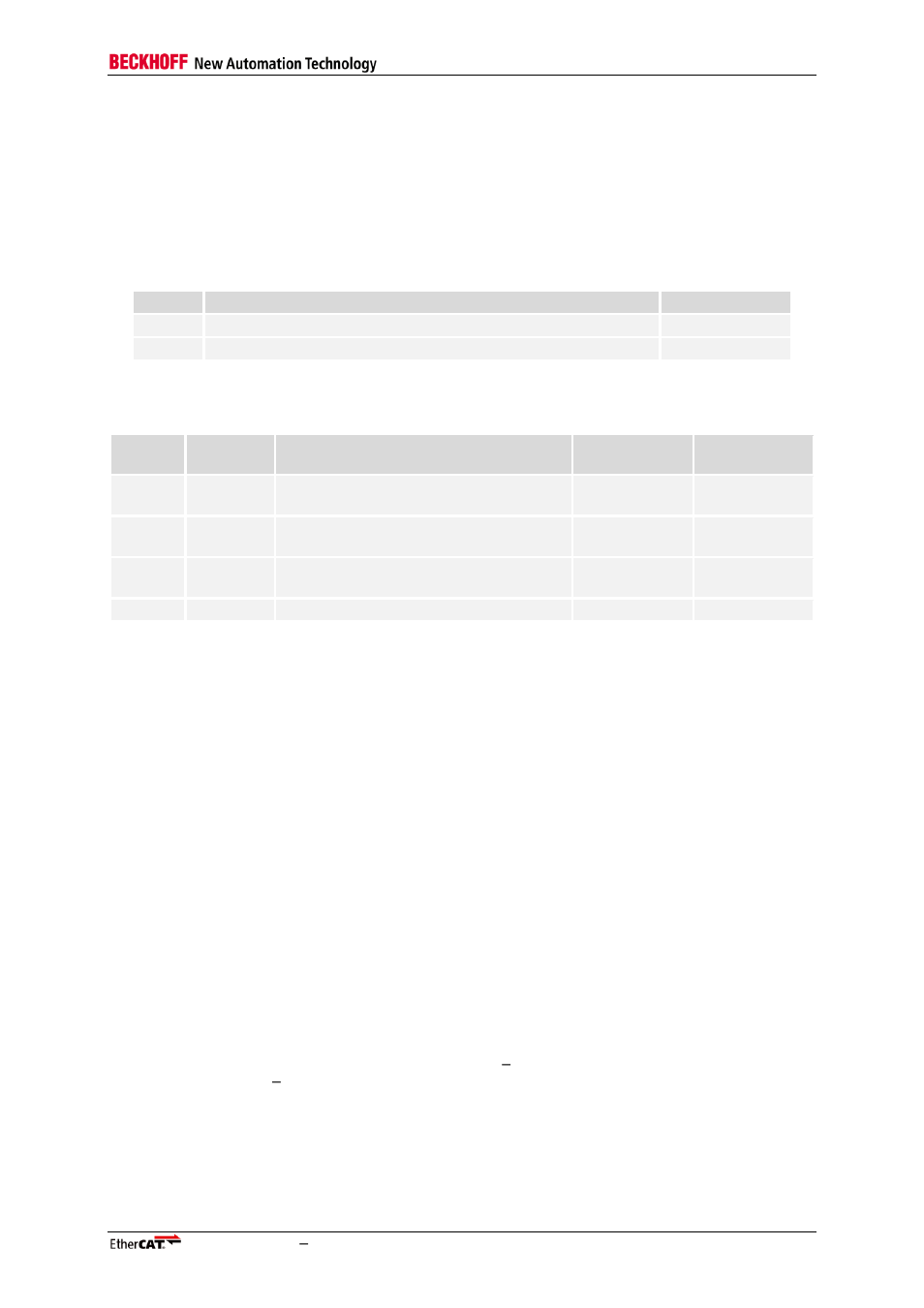3 µcontroller access, 4 write access, 5 read access | Μcontroller access, Write access, Read access, Table 51: 8 bit µcontroller interface access types | BECKHOFF EtherCAT IP Core for Xilinx FPGAs v2.04e User Manual | Page 105 / 126