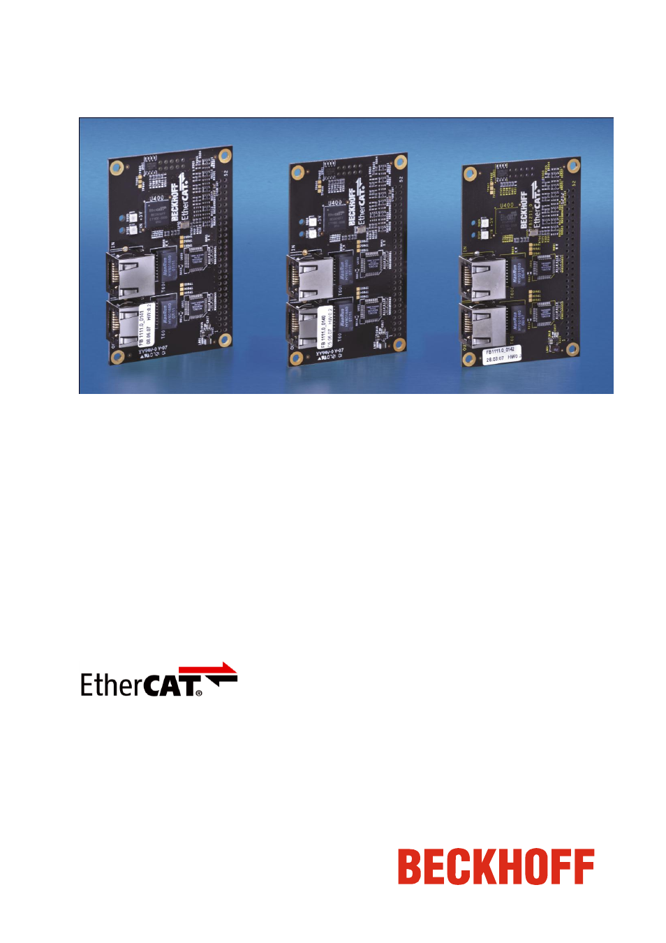 BECKHOFF FB1111-014x User Manual | 31 pages