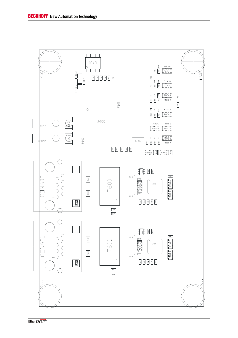 Fb1111-0142, 32 bit in/out digital interface, Top side of fb1111-0142 | BECKHOFF FB1111-014x User Manual | Page 17 / 31