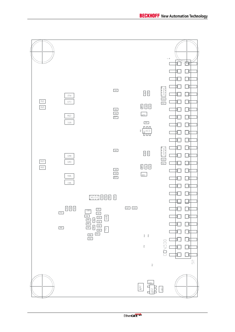 Bottom side of fb1111-0142 | BECKHOFF FB1111-014x User Manual | Page 18 / 31