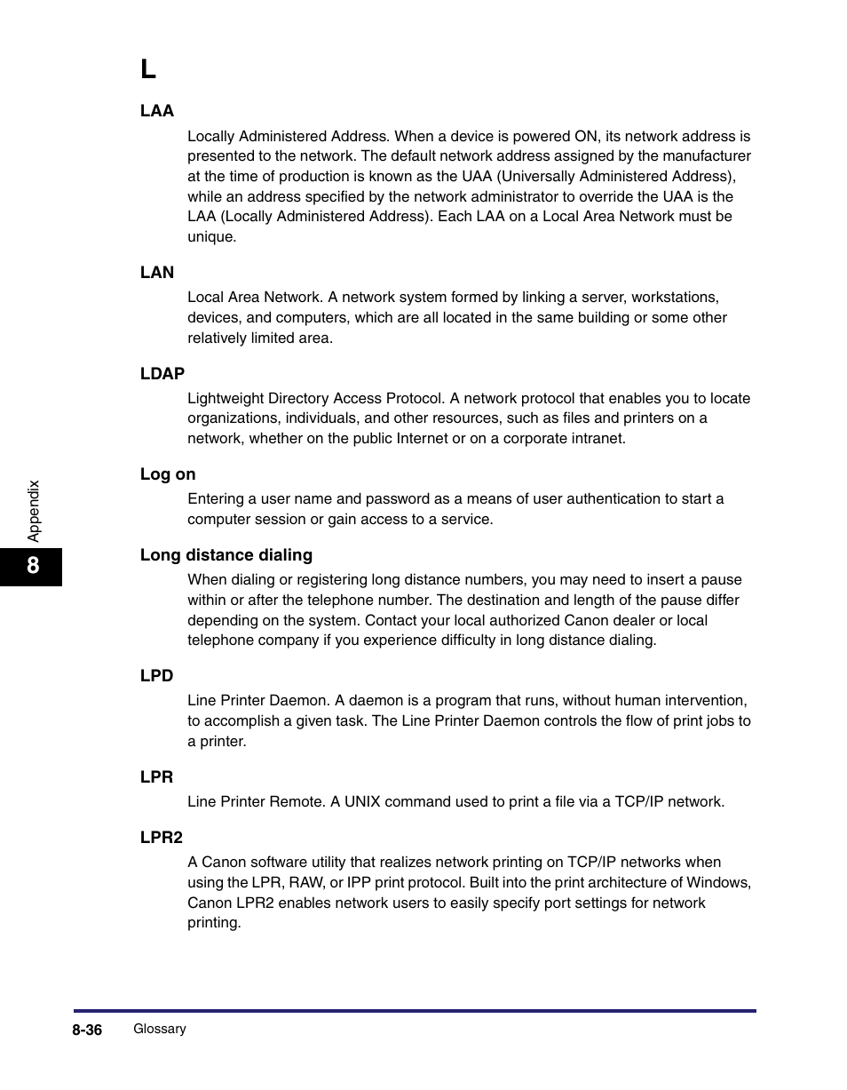 Canon IMAGE RUNNER 5065 User Manual | Page 216 / 240