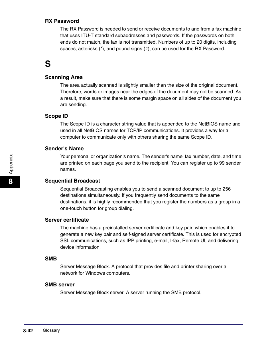 Canon IMAGE RUNNER 5065 User Manual | Page 222 / 240