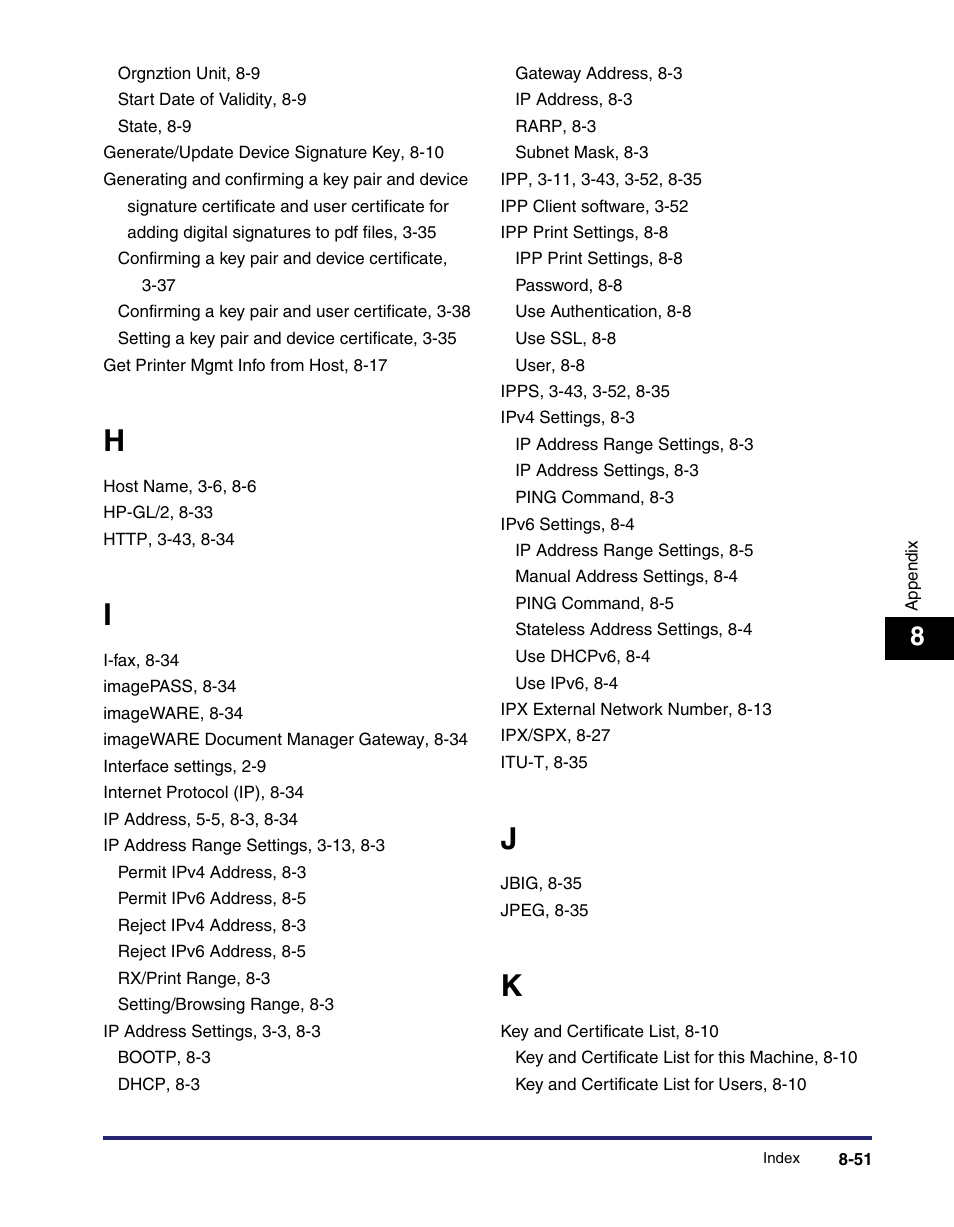 Canon IMAGE RUNNER 5065 User Manual | Page 231 / 240