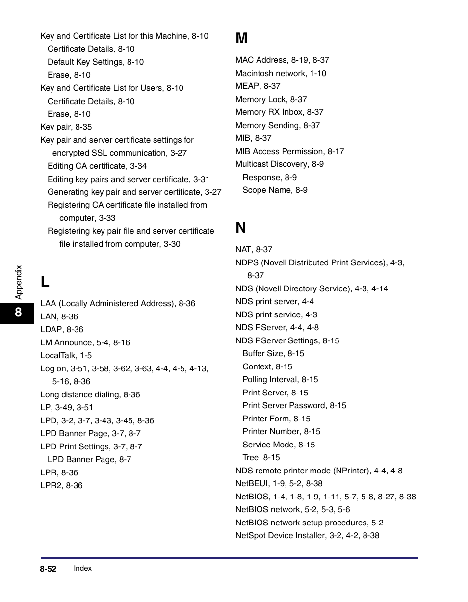 Canon IMAGE RUNNER 5065 User Manual | Page 232 / 240