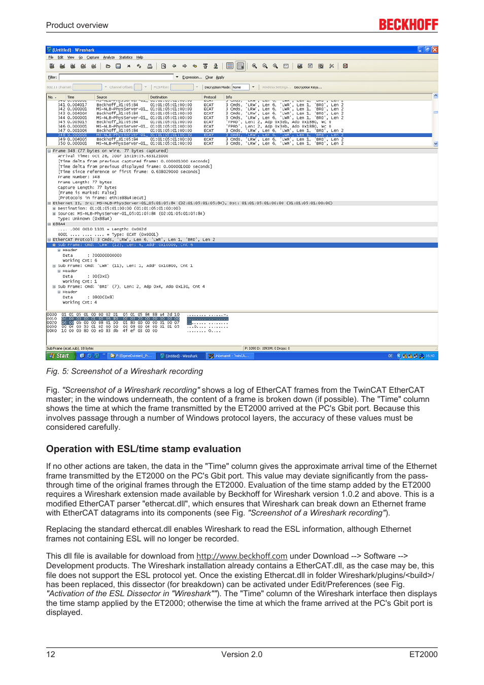 BECKHOFF ET2000 User Manual | Page 12 / 23
