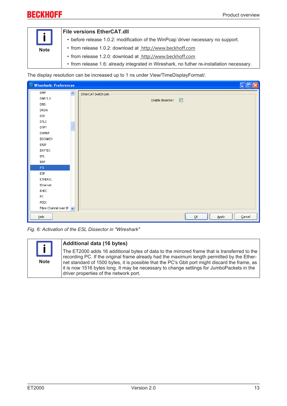 BECKHOFF ET2000 User Manual | Page 13 / 23