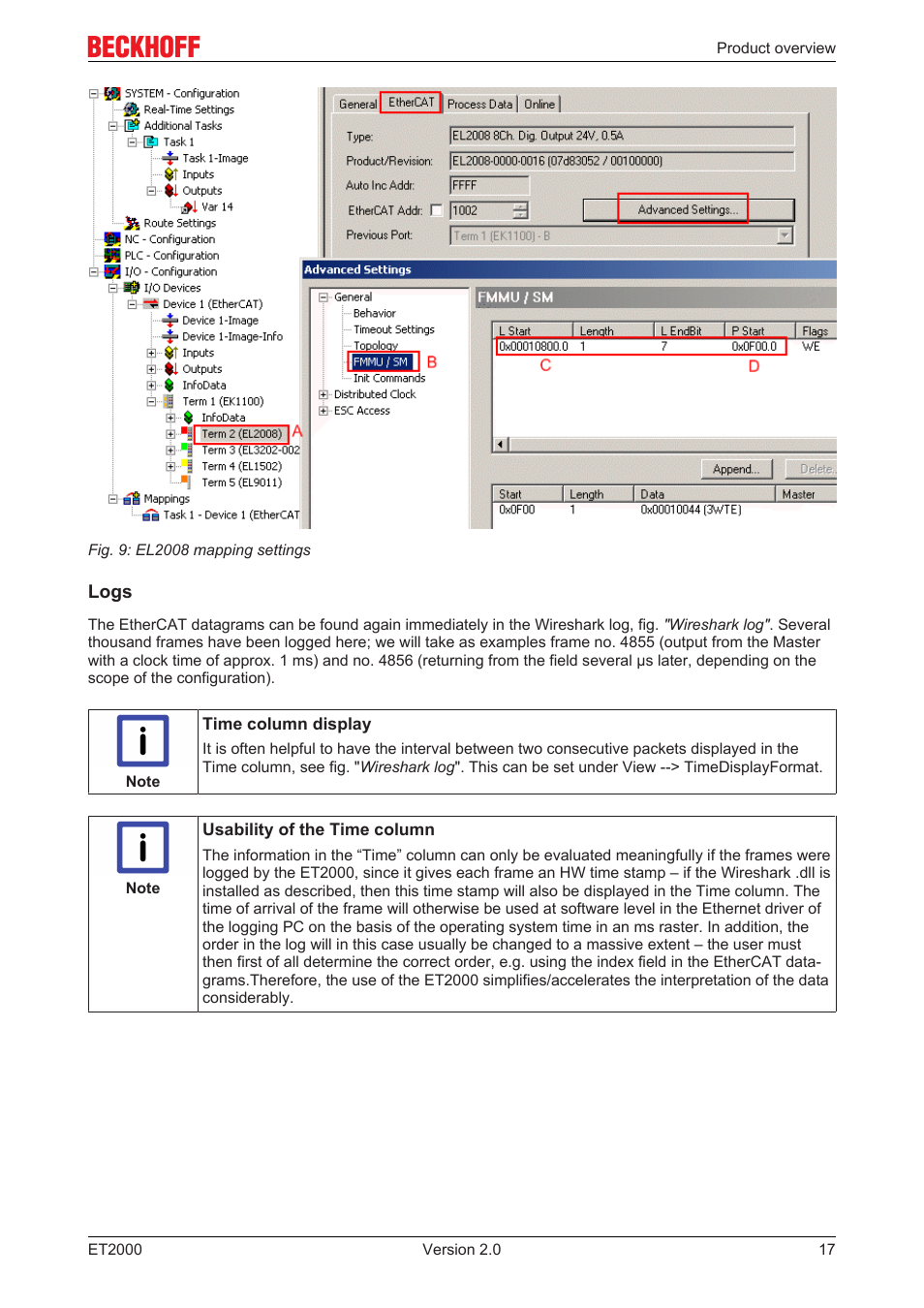 BECKHOFF ET2000 User Manual | Page 17 / 23