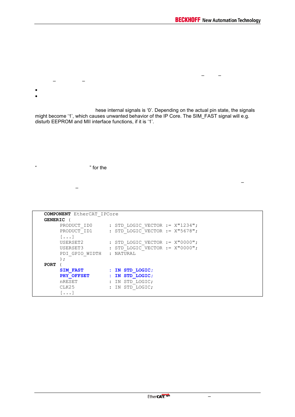 BECKHOFF ET1100 User Manual | Page 28 / 52