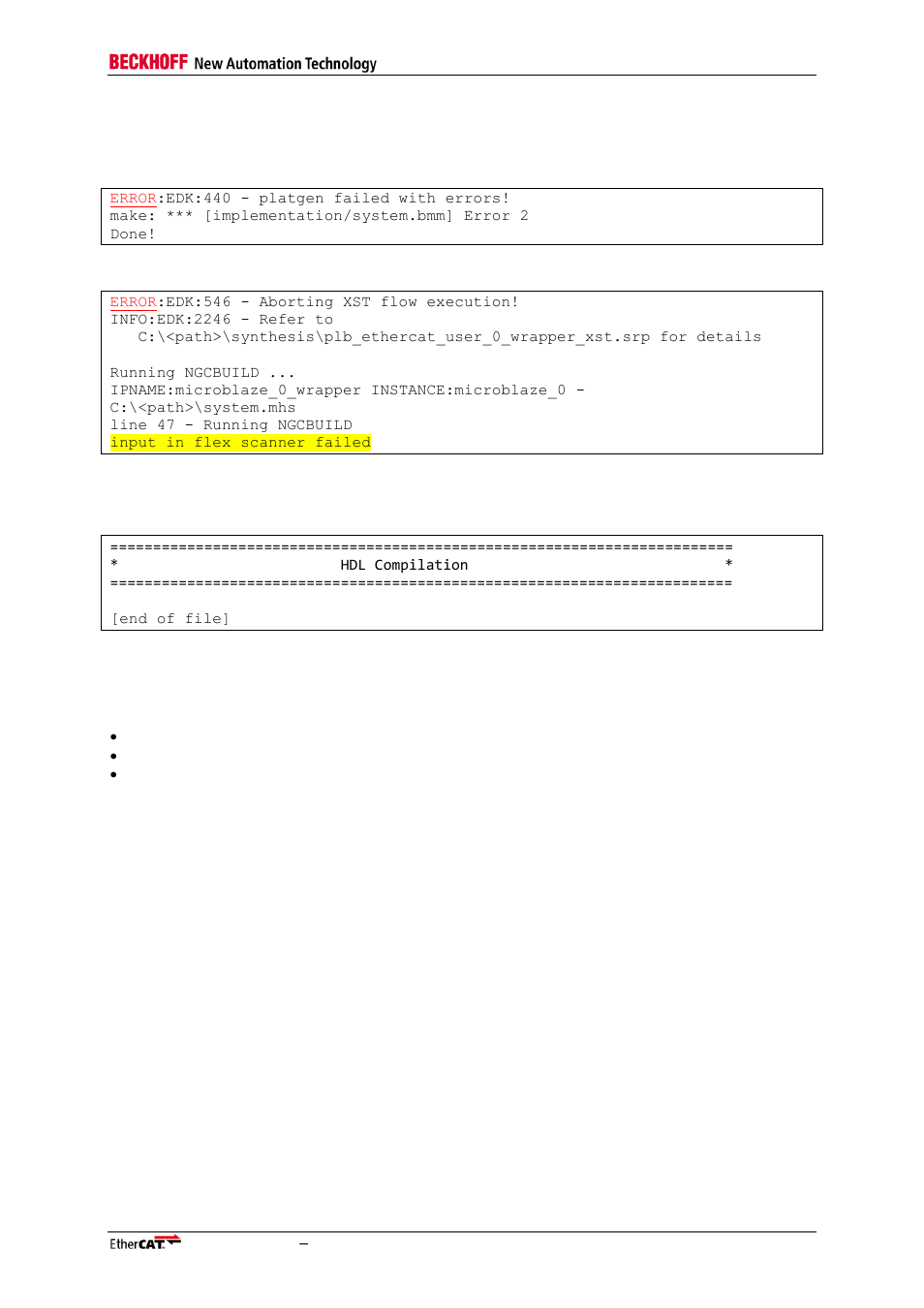 2 rsa decryption keys missing (edk), Rsa decryption keys missing (edk) | BECKHOFF ET1100 User Manual | Page 39 / 52