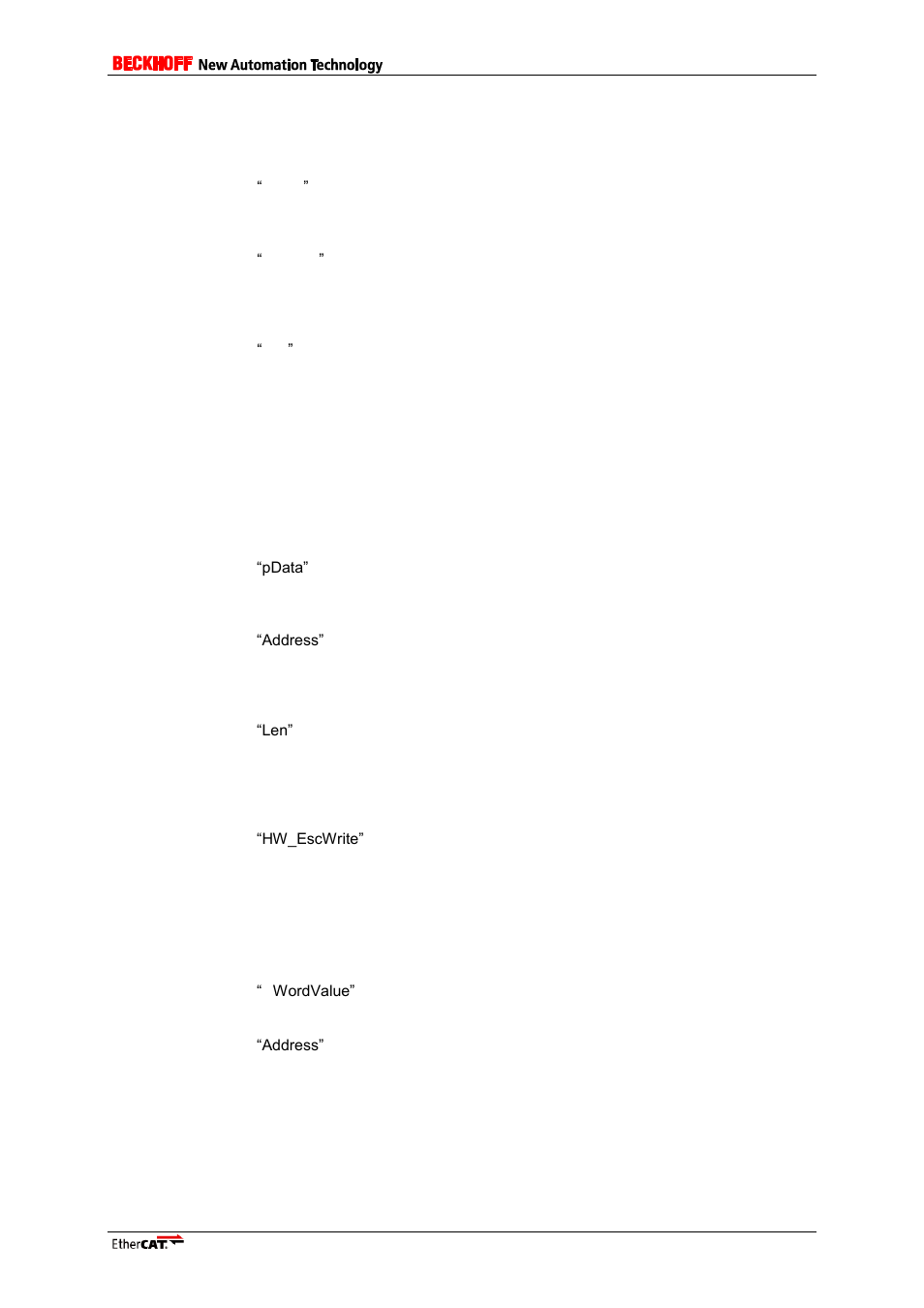 3 write access, Write access | BECKHOFF ET9300 User Manual | Page 25 / 97