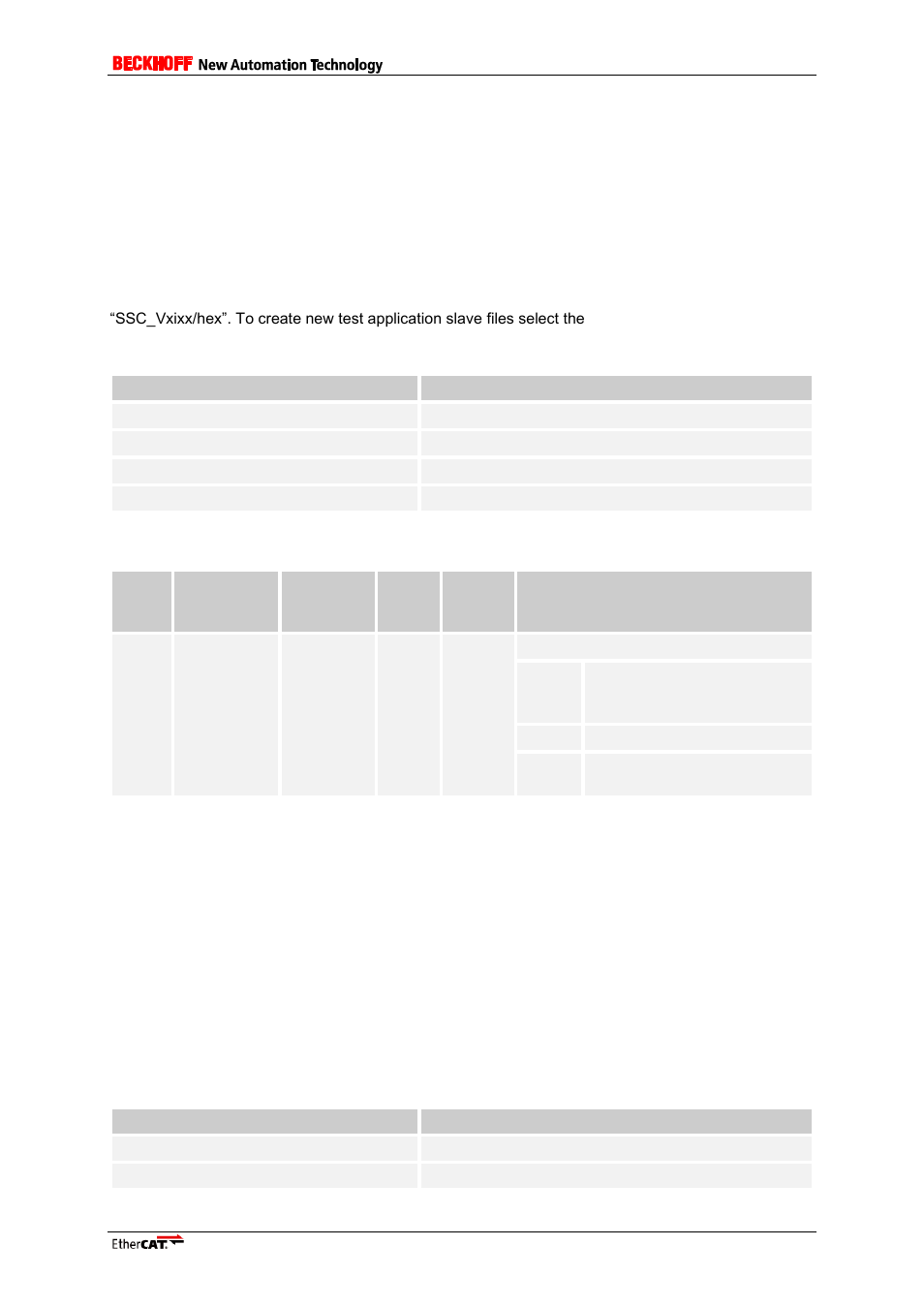 11 testapplication, 1 slave behavior control, 1 test control object | Testapplication, Slave behavior control, Test control object | BECKHOFF ET9300 User Manual | Page 73 / 97