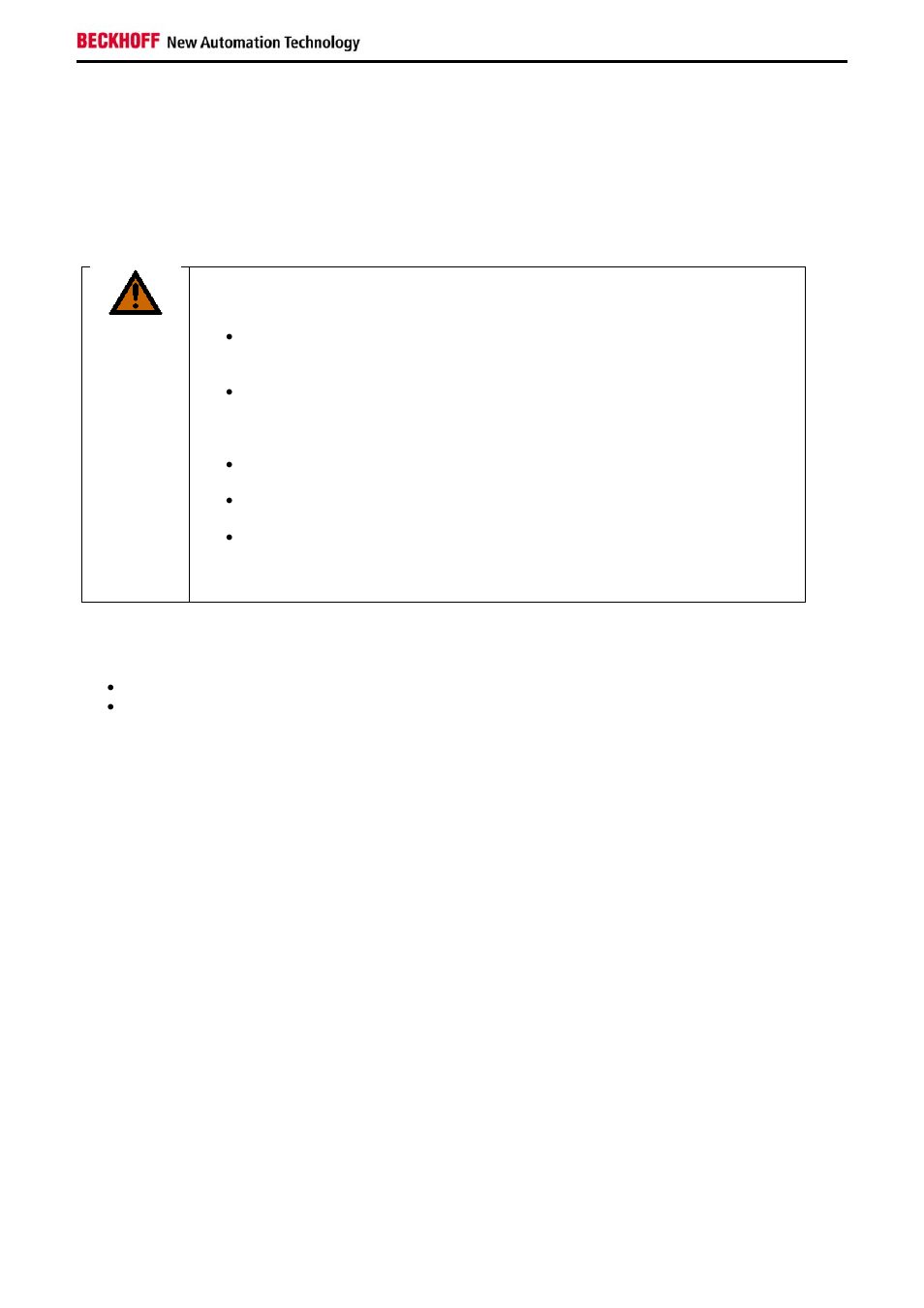 1 special conditions | BECKHOFF EP-xxxx-xxxx User Manual | Page 9 / 19