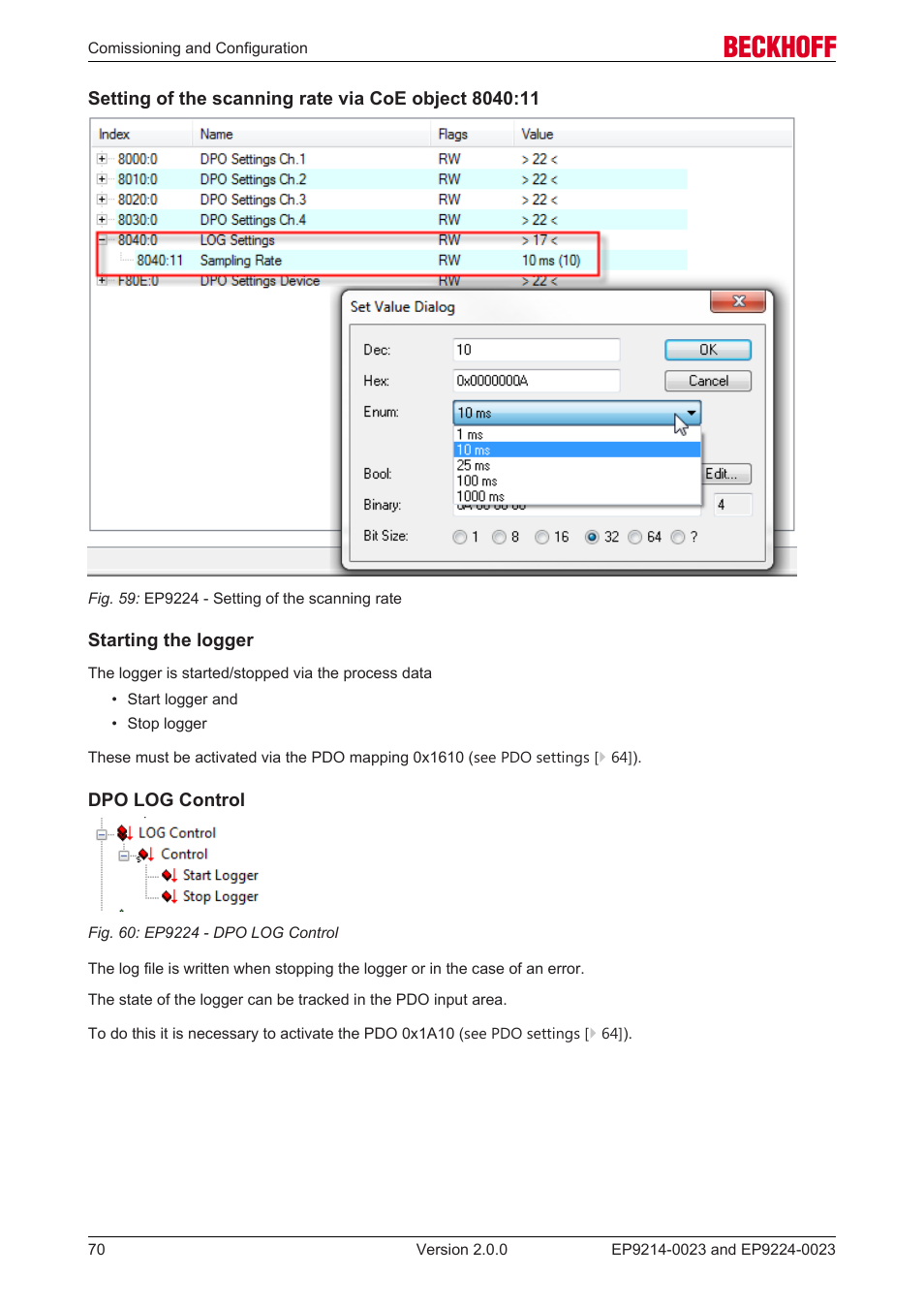 BECKHOFF EP9214-0023 User Manual | Page 70 / 109