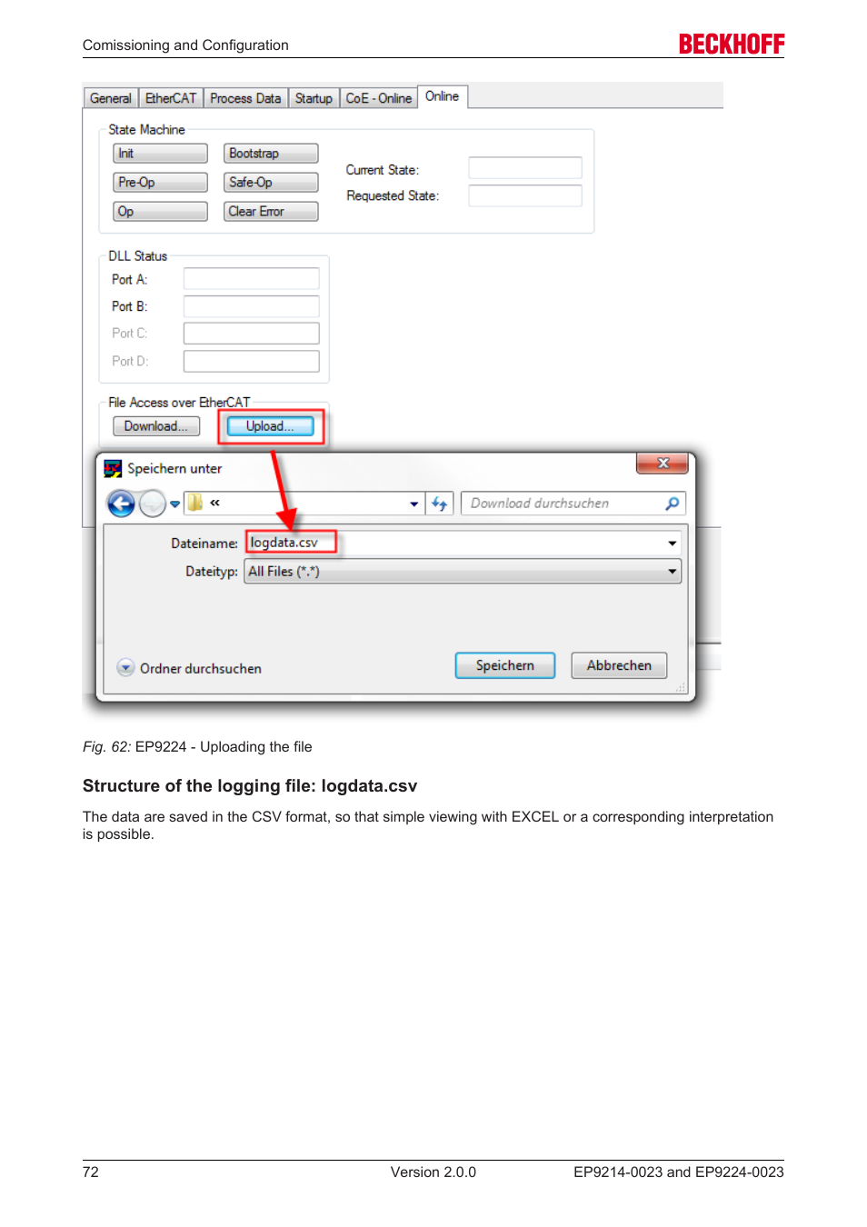 BECKHOFF EP9214-0023 User Manual | Page 72 / 109