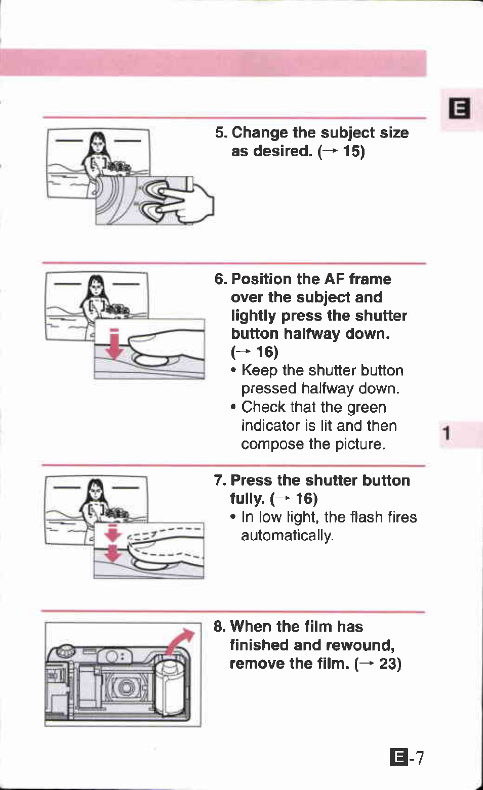 Canon ZOOM85 User Manual | Page 7 / 43