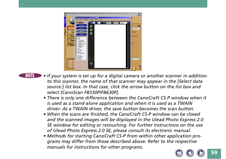 Canon FB330P/FB630P User Manual | Page 59 / 82