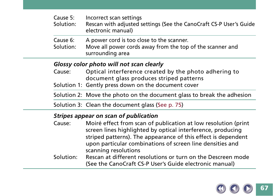 Canon FB330P/FB630P User Manual | Page 67 / 82