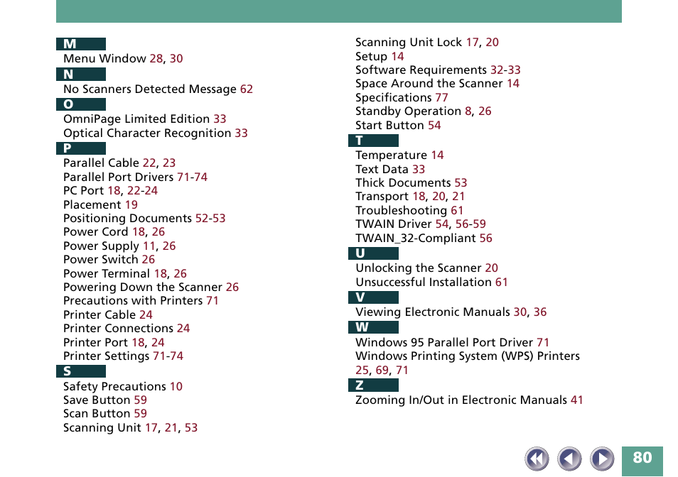 Canon FB330P/FB630P User Manual | Page 80 / 82